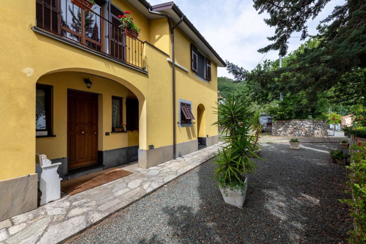 187 - Ca Da Pincianna, Con Giardino A 15 Minuti Dal Mare Apartment คาซาร์ซา ลิกูเร ภายนอก รูปภาพ